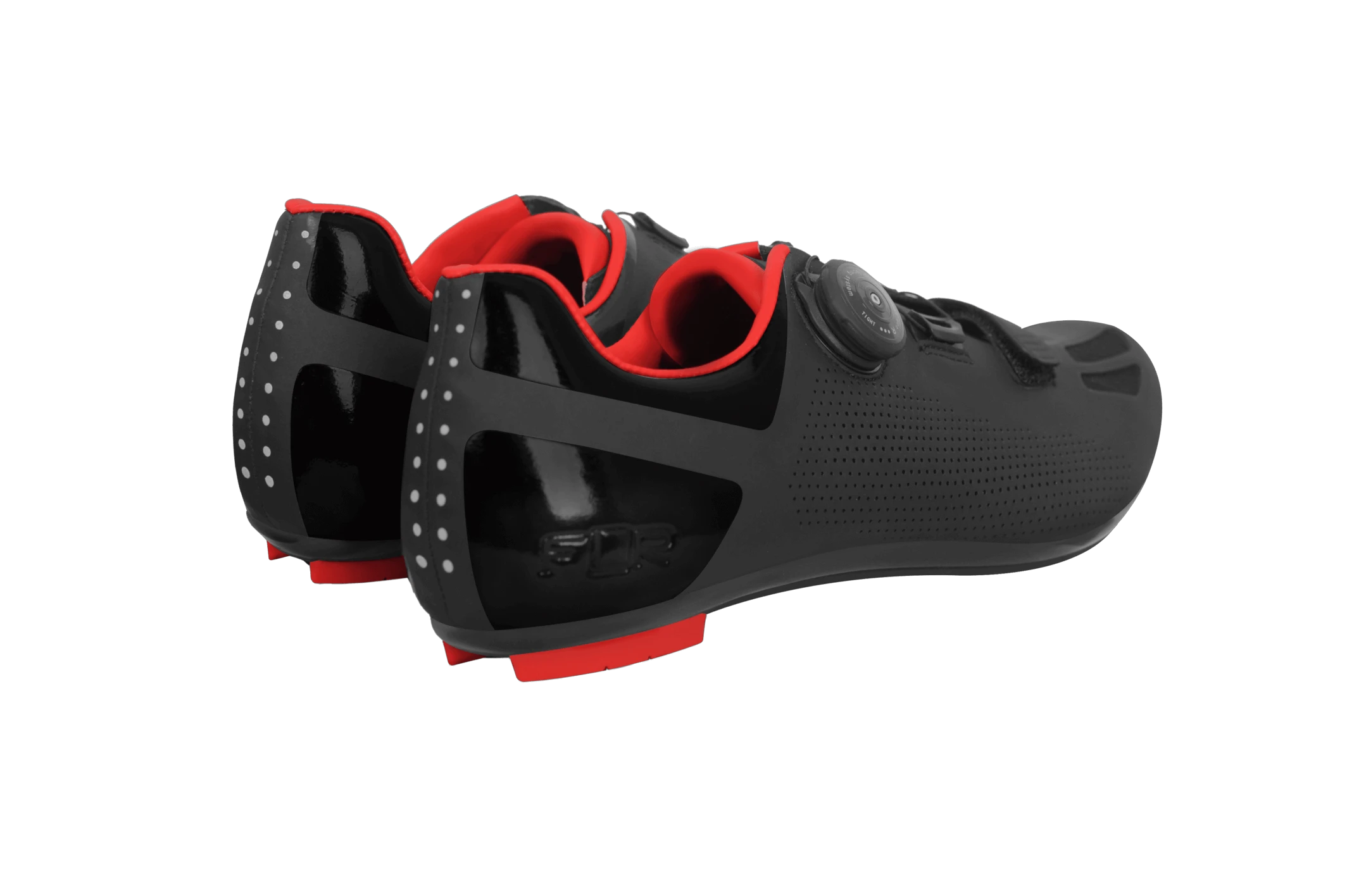 3. Pantofi Ciclism FLR F-11 Pro Road - Black/Red 41