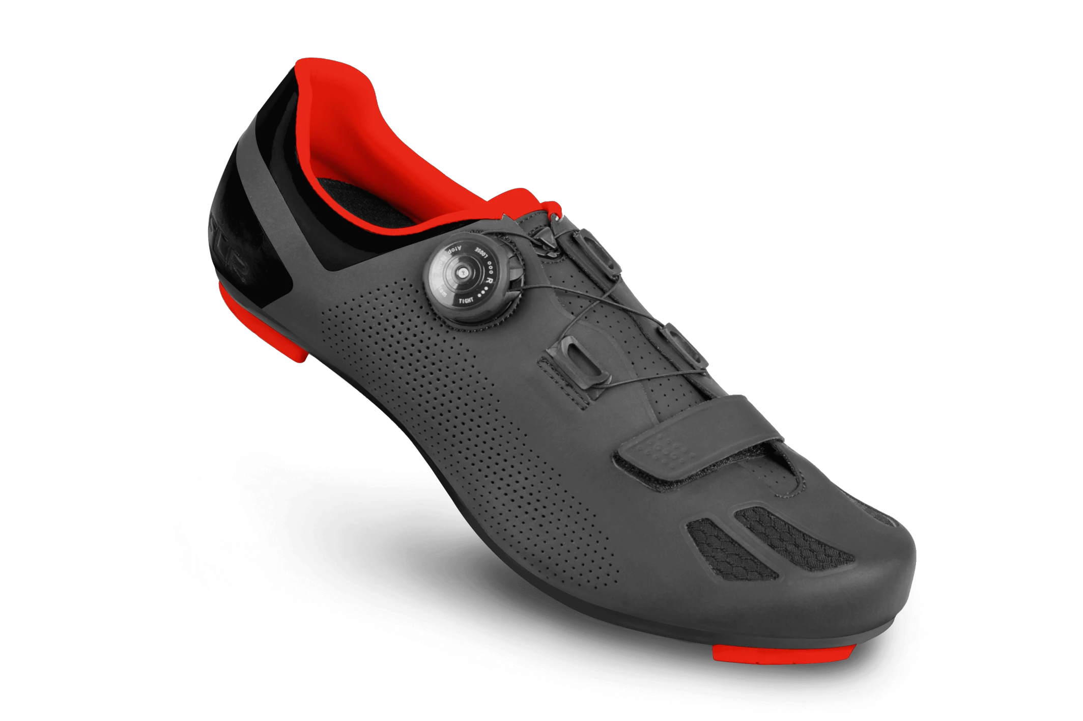 1. Pantofi Ciclism FLR F-11 Pro Road - Black/Red 41