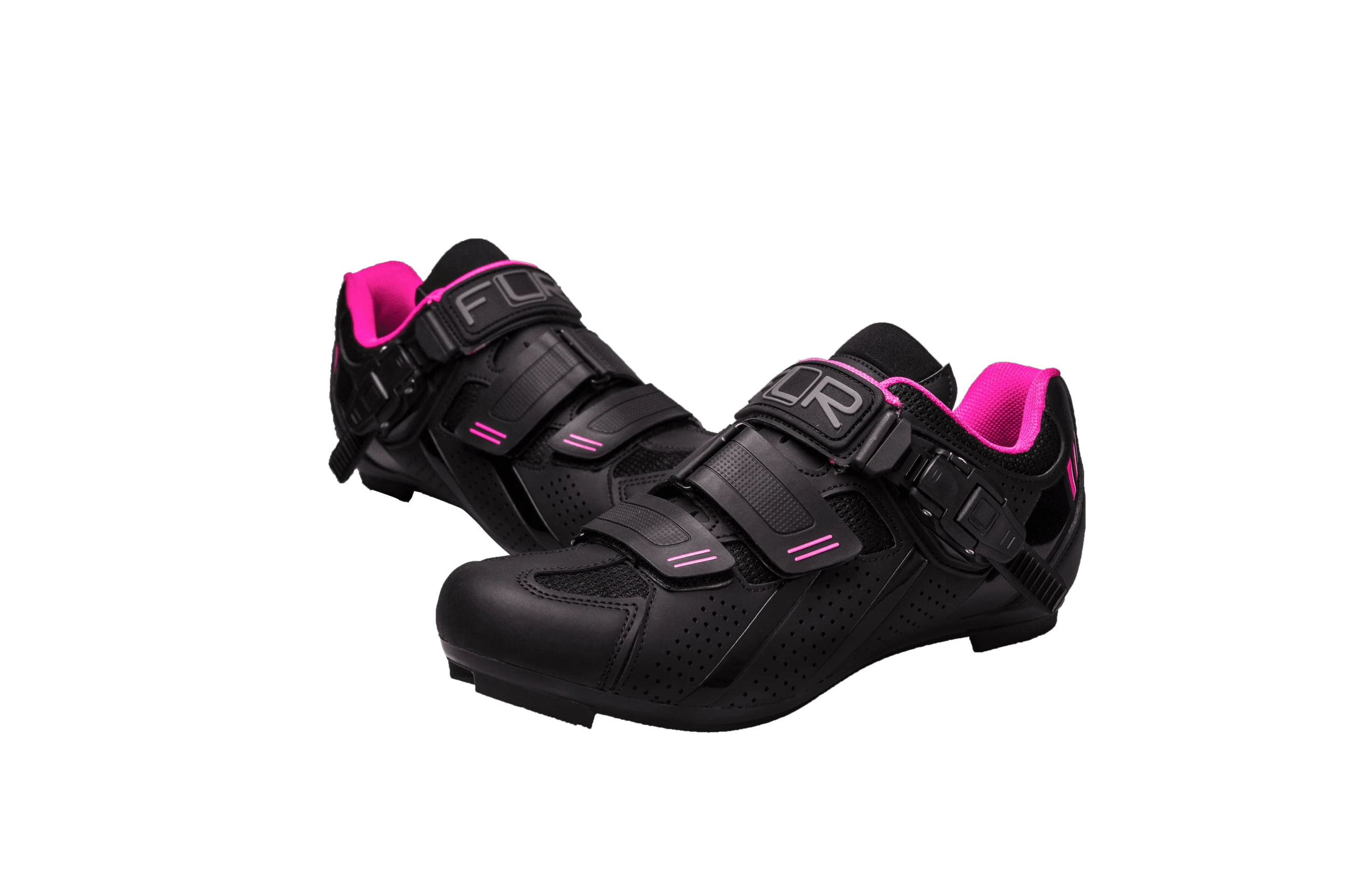 10. Pantofi Ciclism FLR F-15 III Pro Road - Black/Pink 36