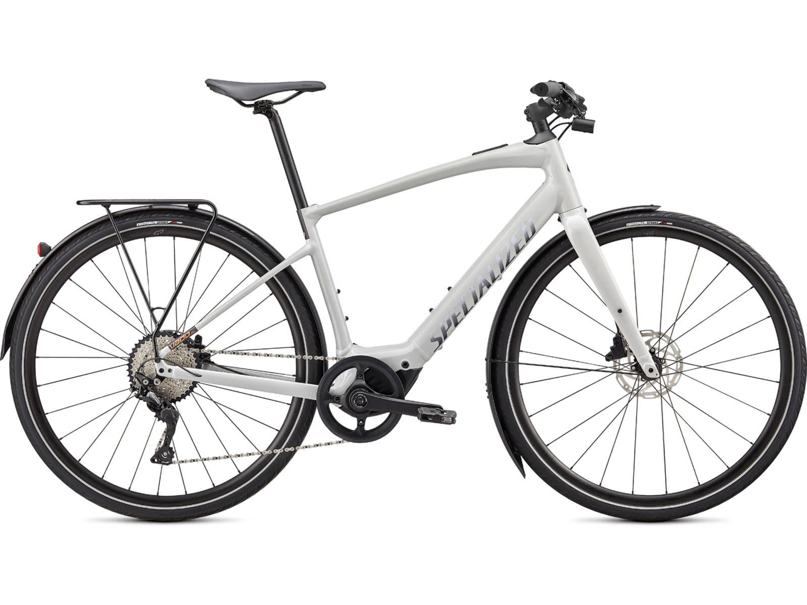 1. Bicicleta Electrica SPECIALIZED Turbo Vado SL 4.0 EQ - Dove Gray/Acid Lava L