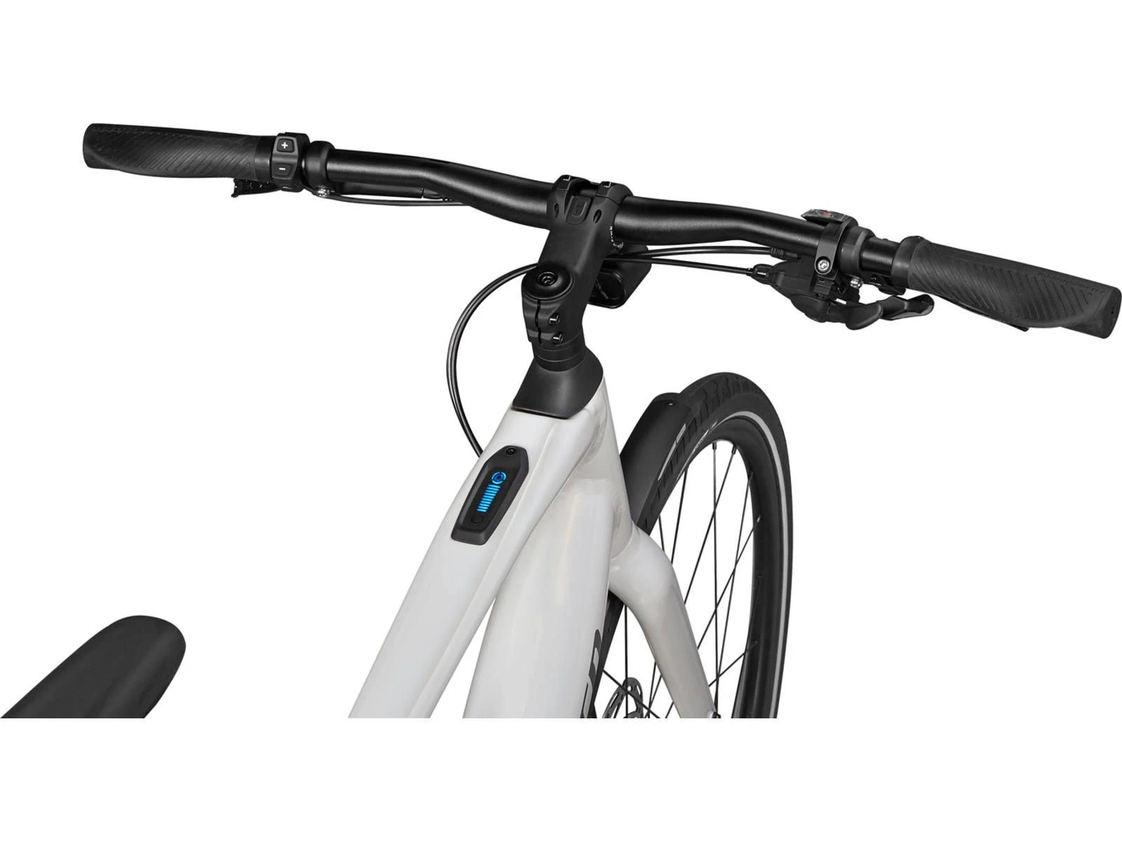 8. Bicicleta Electrica SPECIALIZED Turbo Vado SL 4.0 EQ - Dove Gray/Acid Lava L