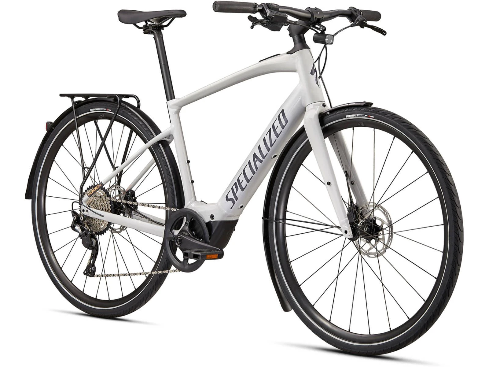 2. Bicicleta Electrica SPECIALIZED Turbo Vado SL 4.0 EQ - Dove Gray/Acid Lava L