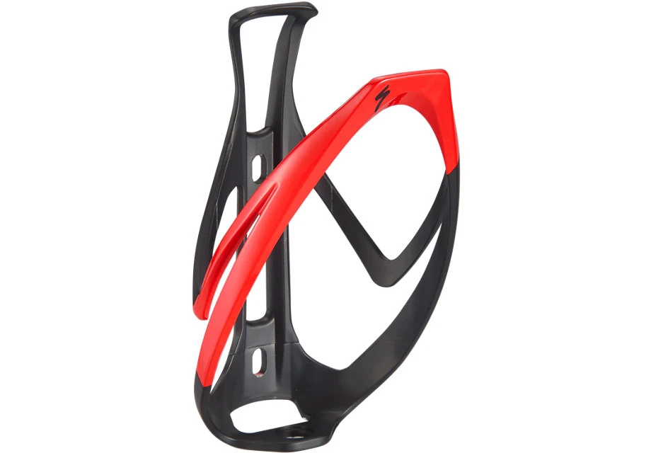 1. Suport bidon SPECIALIZED Rib Cage II - Mate Black/Flo Red