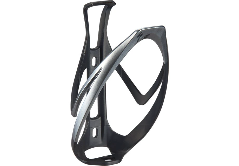 1. Suport bidon SPECIALIZED Rib Cage II - Mate Black/Liquid Silver