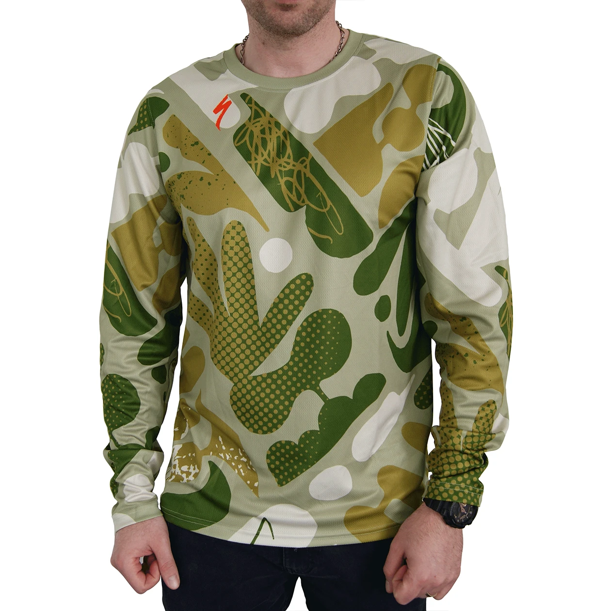 1. Tricou Ciclism SPECIALIZED All Mountain Camo (L/S) - C-Design S