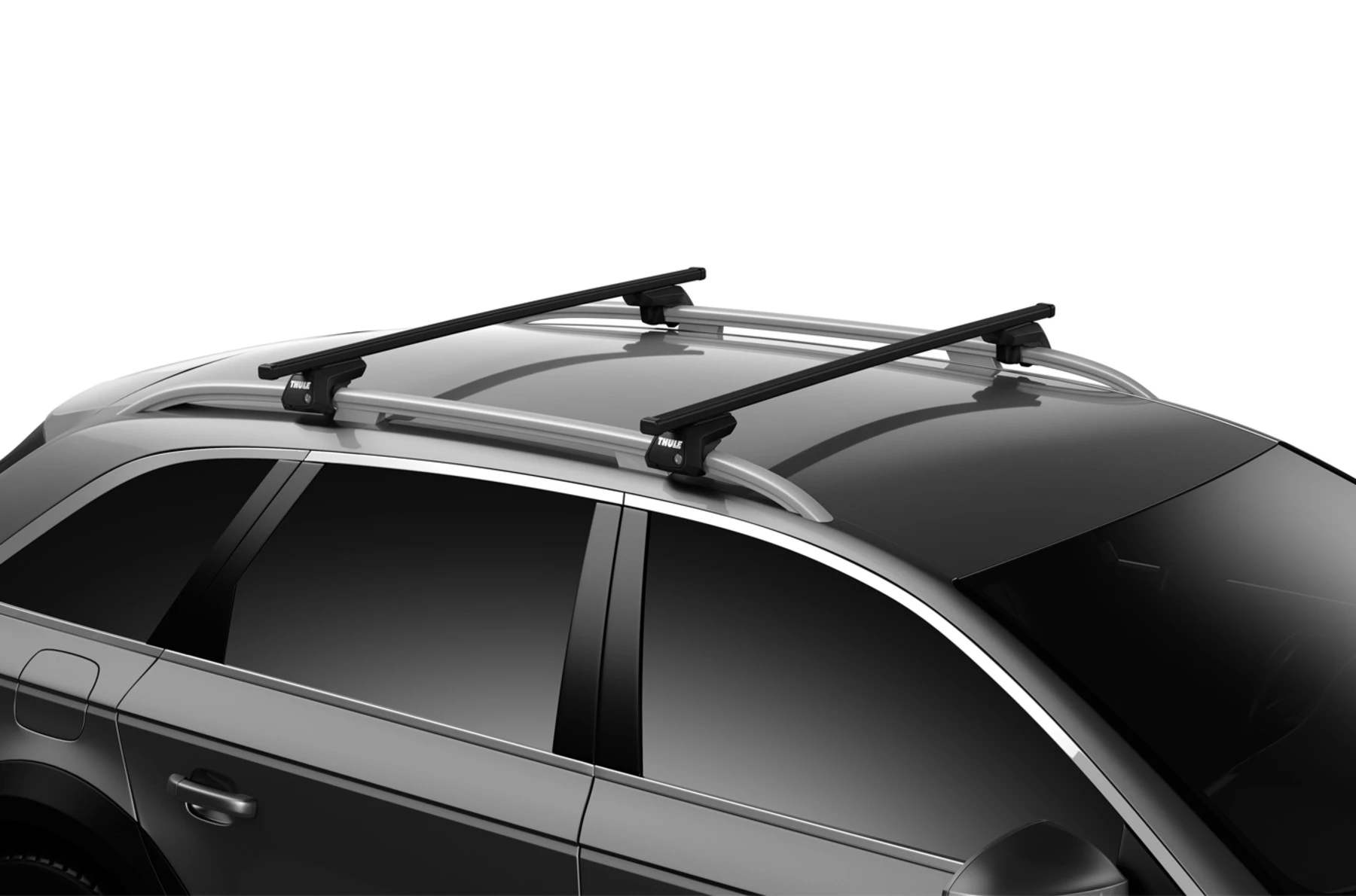 2. Bare transversale THULE SquareBar Evo 135 (set 2 bare)