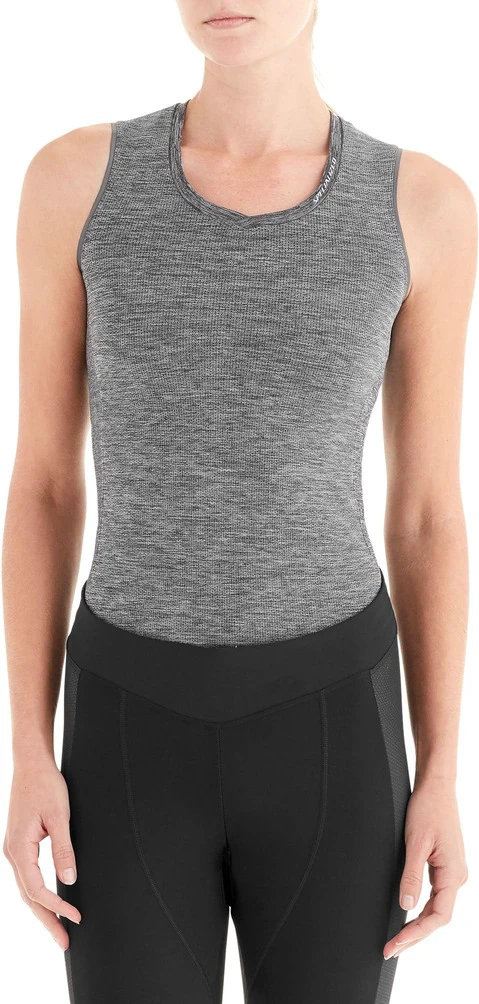 1. Bluza de Corp fara Maneci SPECIALIZED Women's Seamless Baselayer- Grey S