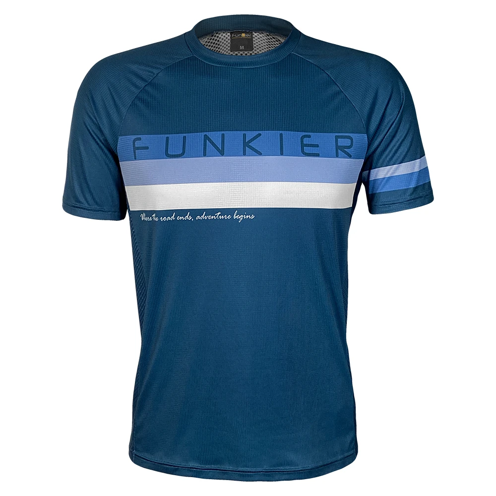 2. Tricou Ciclism FUNKIER Elia Enduro (S/S) - Blue S