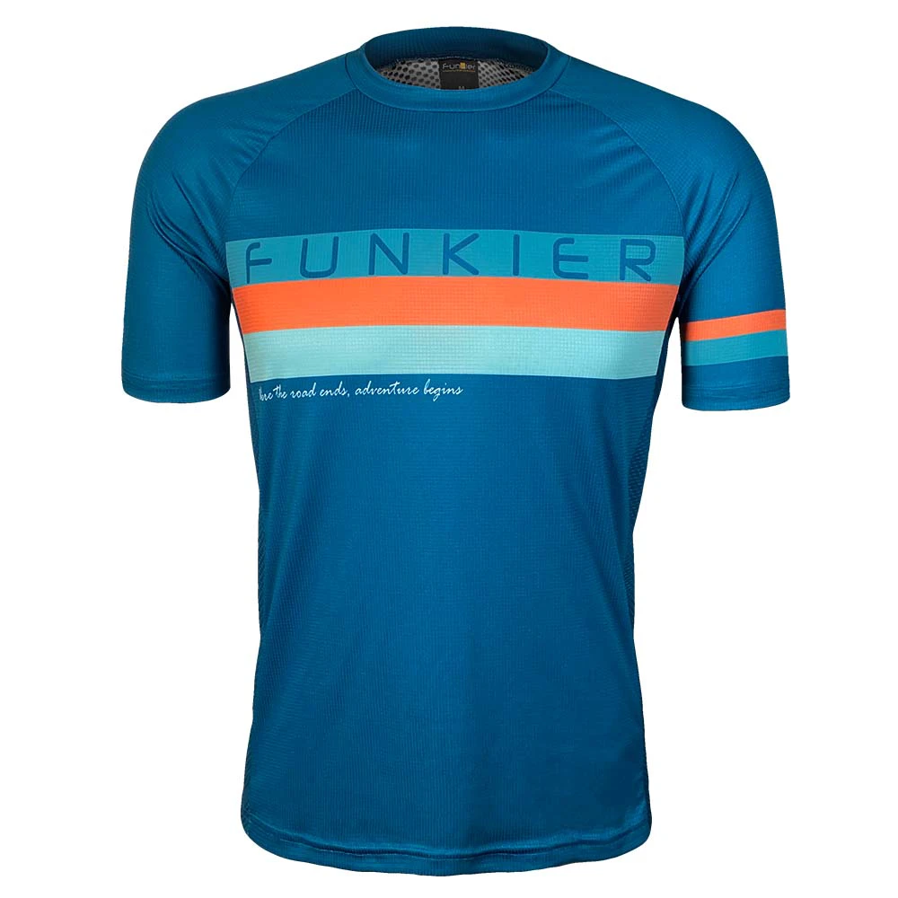 2. Tricou Ciclism FUNKIER Elia Enduro (S/S) - Turquoise S