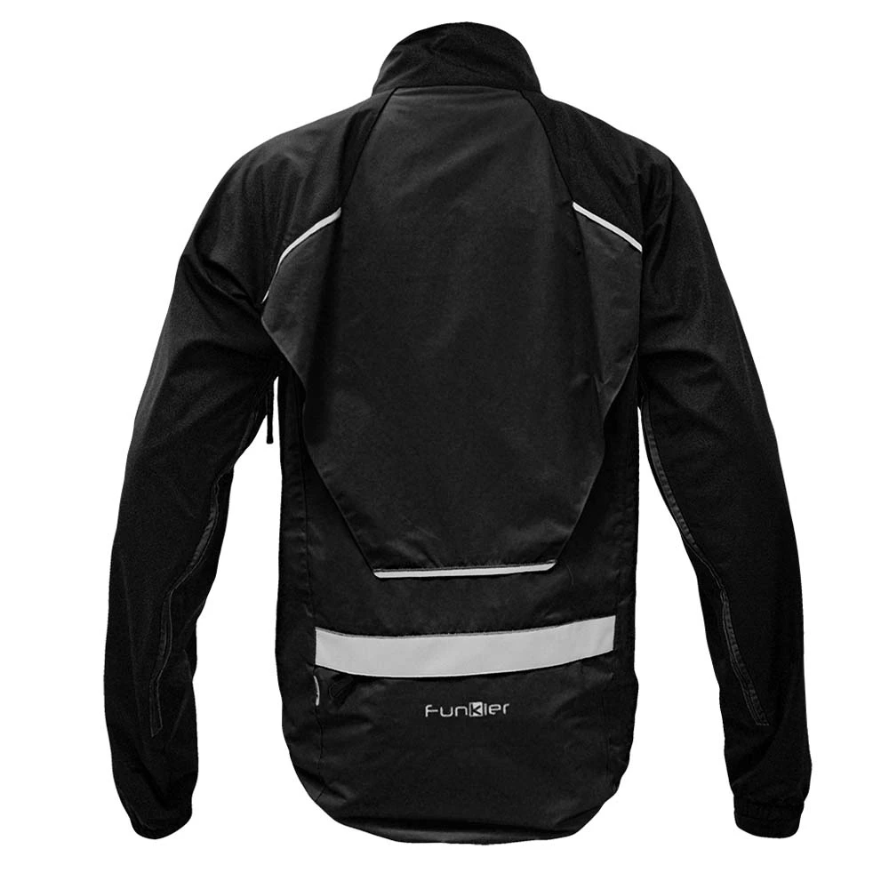 2. Jacheta Termica Ciclism FUNKIER Rovigo Pro - Black S