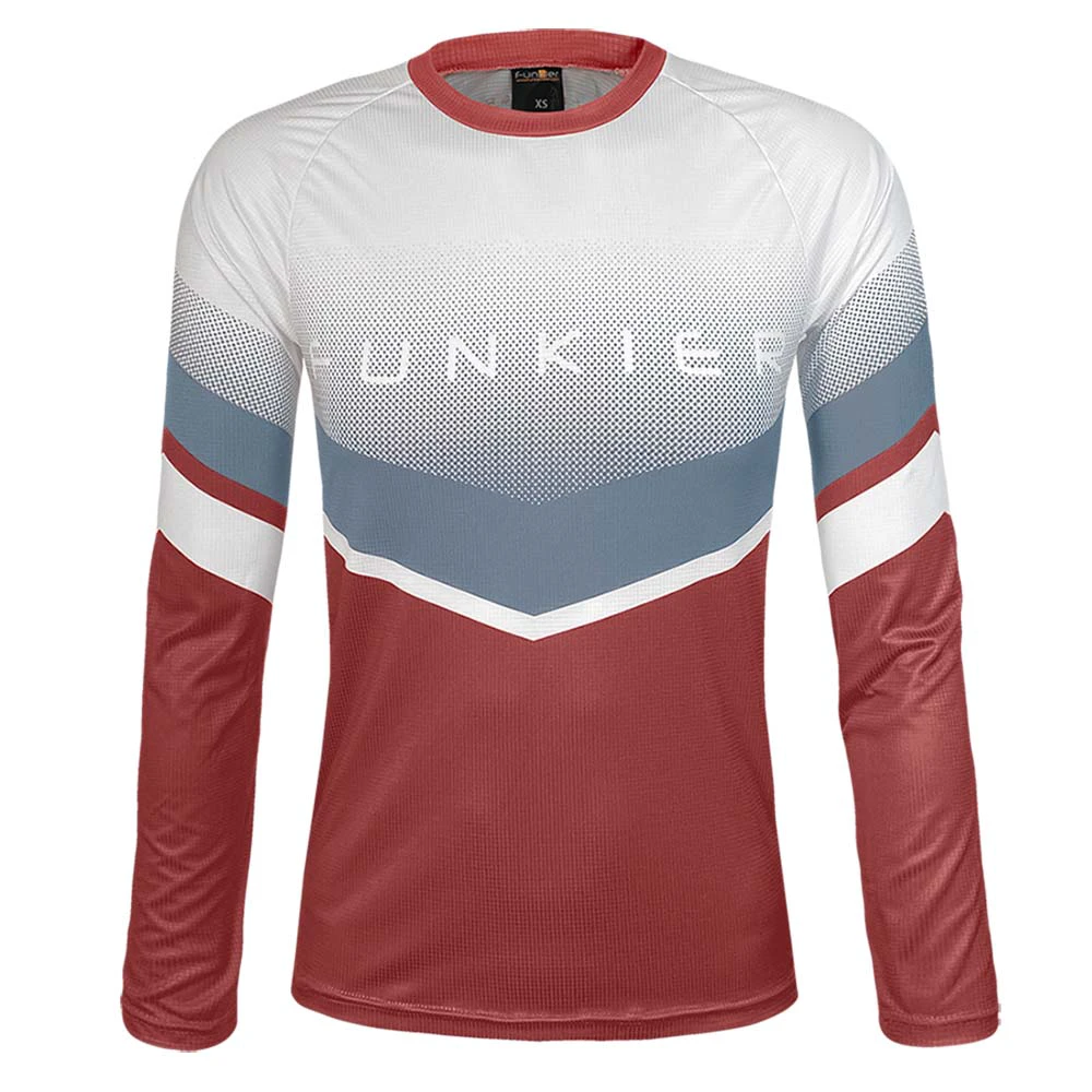 2. Tricou Ciclism FUNKIER Turone-W Enduro - Light Mint/Ancient Pink XS
