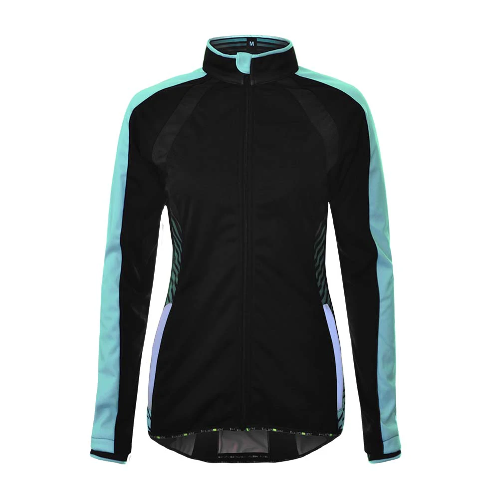 2. Jacheta Softshell Ciclism FUNKIER Alvi Pro Women - Mint XS