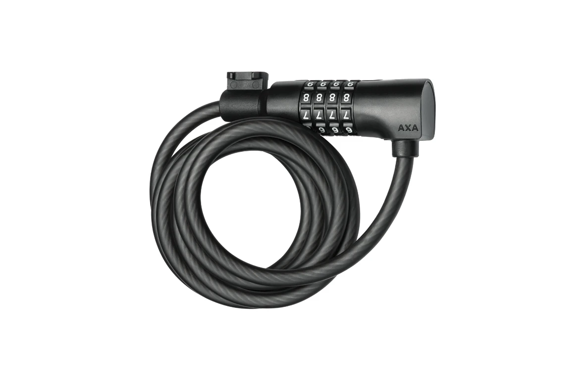 1. Antifurt Cablu AXA Resolute C8 8mm/180cm - Black