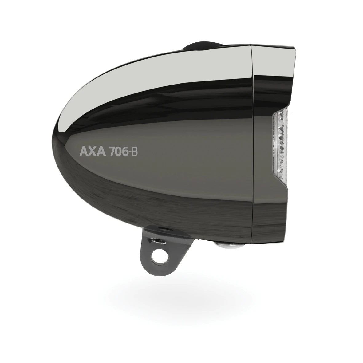 4. Far Bicicleta AXA 706 Battery 15 Lux - Dark Chrome