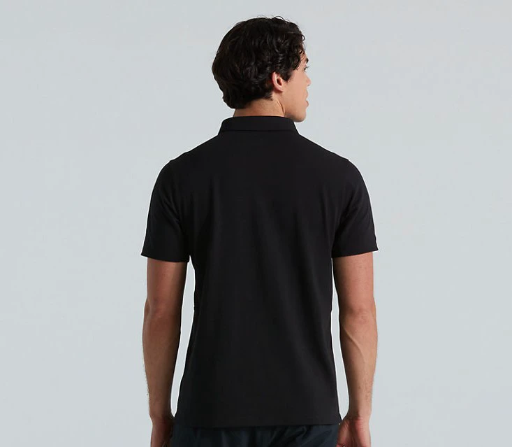 2. Tricou Ciclism Polo SPECIALIZED Men's Legacy (S/S) - Black M