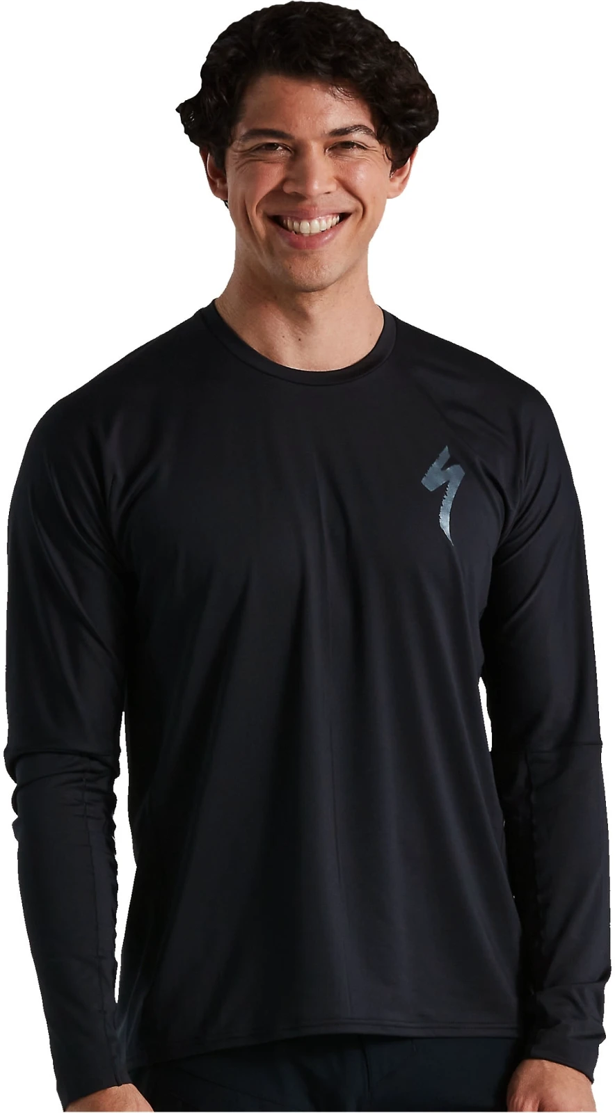 1. Tricou Ciclism SPECIALIZED Men's Trail (L/S) - Black M