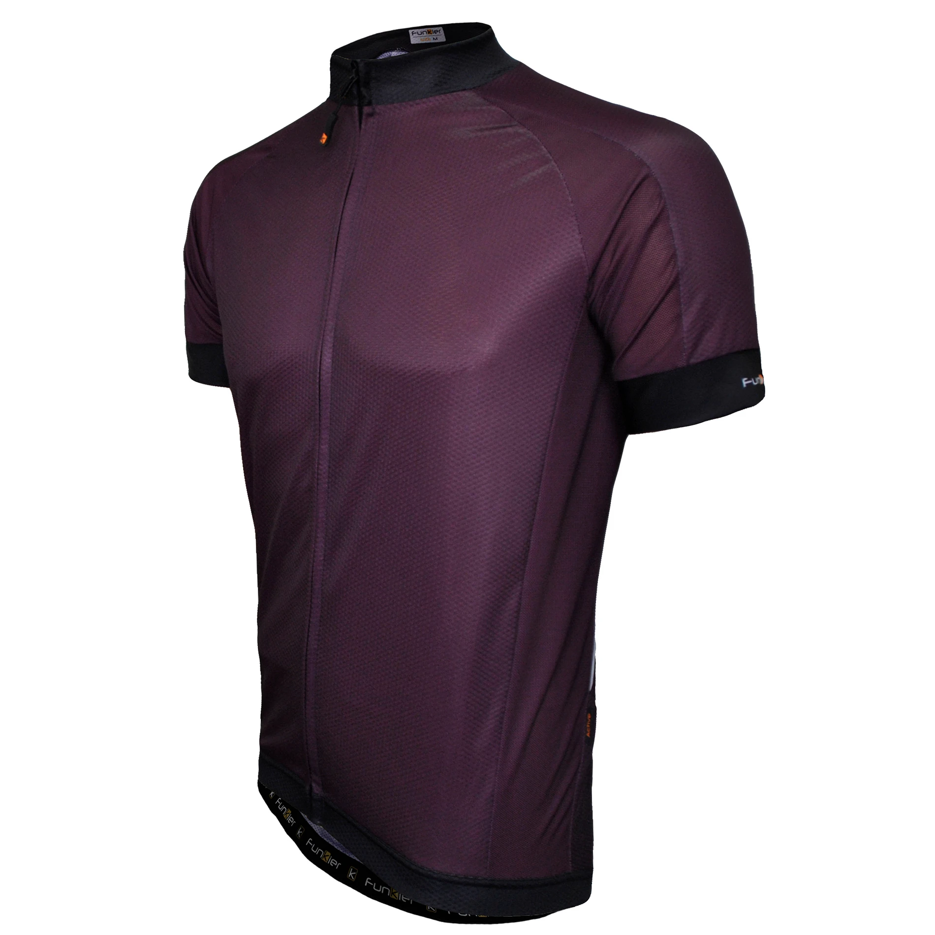 3. Tricou Ciclism FUNKIER Parma Active Men (S/S) - Merlot S