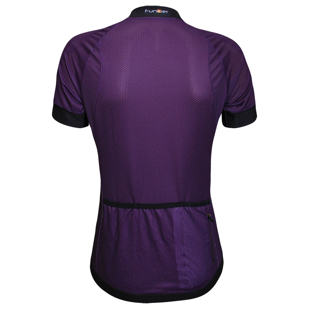 3. Tricou Ciclism FUNKIER Parma Active Women (S/S) - Purple XXS
