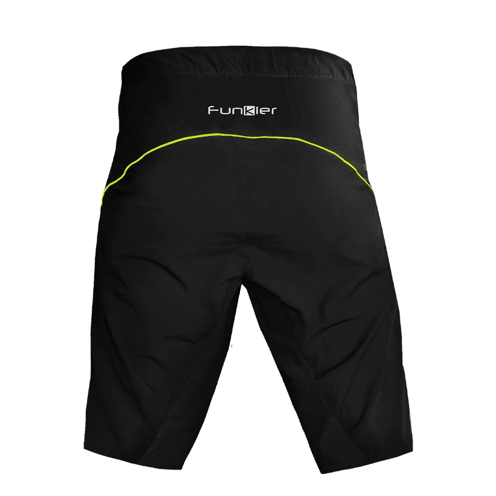 1. Pantaloni Scurti Ciclism Copii FUNKIER Lucca Pro Kids - Black/Yellow 12
