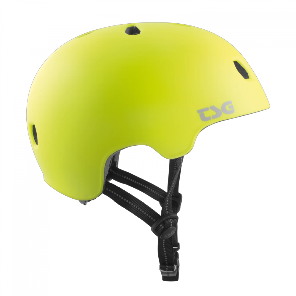 3. Casca Ciclism TSG Meta Solid Color - Satin Acid Yellow L/XL
