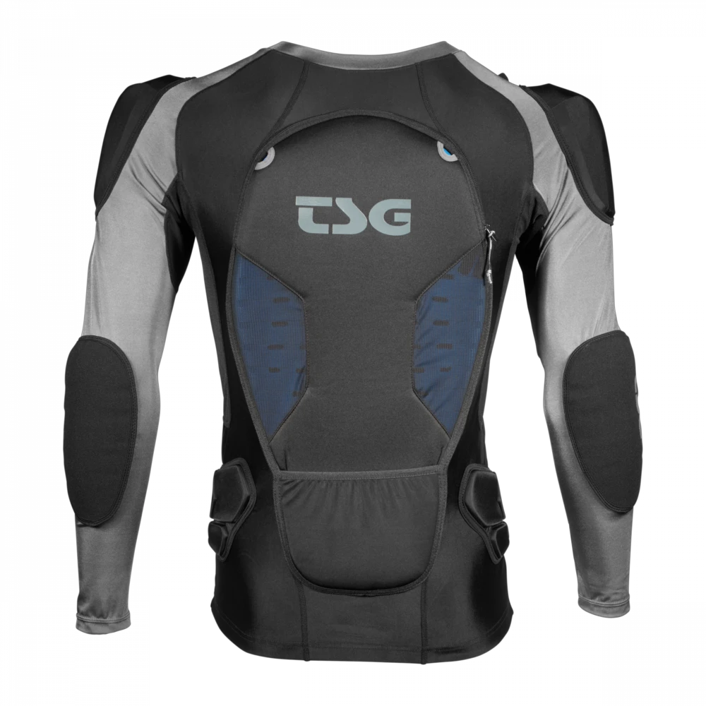 3. Tricou cu Protectii TSG Tahoe Pro A 2.0 (L/S) - Black XS