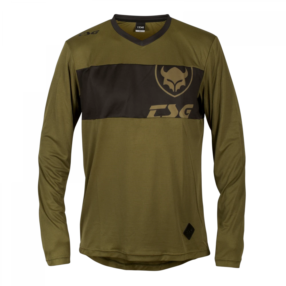 1. Tricou Ciclism TSG Waft (L/S) - Olive S
