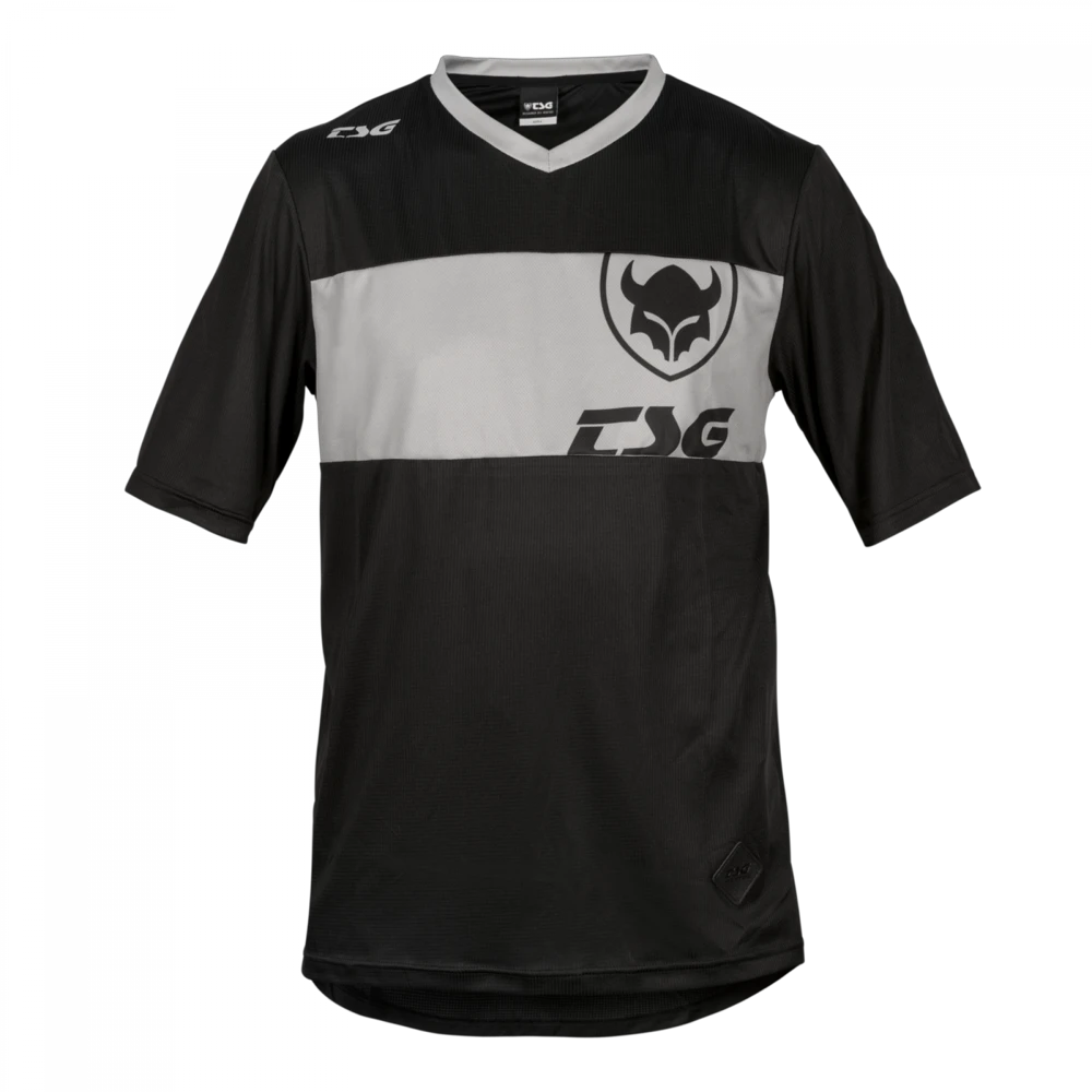 1. Tricou Ciclism TSG Waft (S/S) - Black Grey L