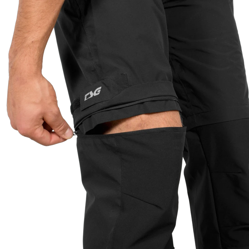 8. Pantaloni Ciclism TSG Drop Rain - Black M