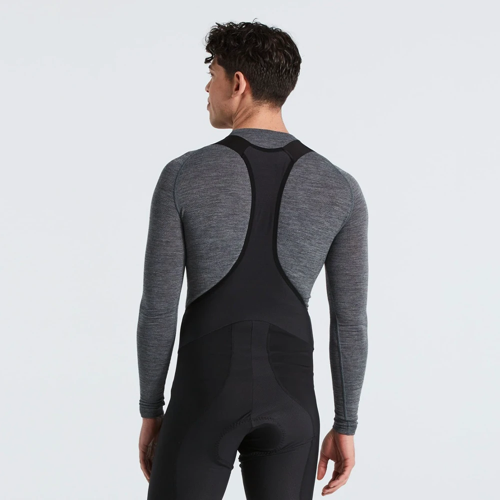2. Bluza de Corp Termica SPECIALIZED Men's Merino Seamless Baselayer (L/S) - Grey S/M