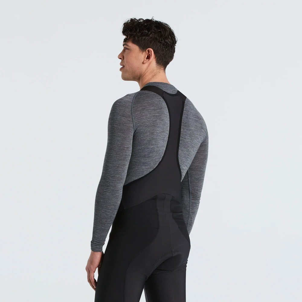 3. Bluza de Corp Termica SPECIALIZED Men's Merino Seamless Baselayer (L/S) - Grey S/M