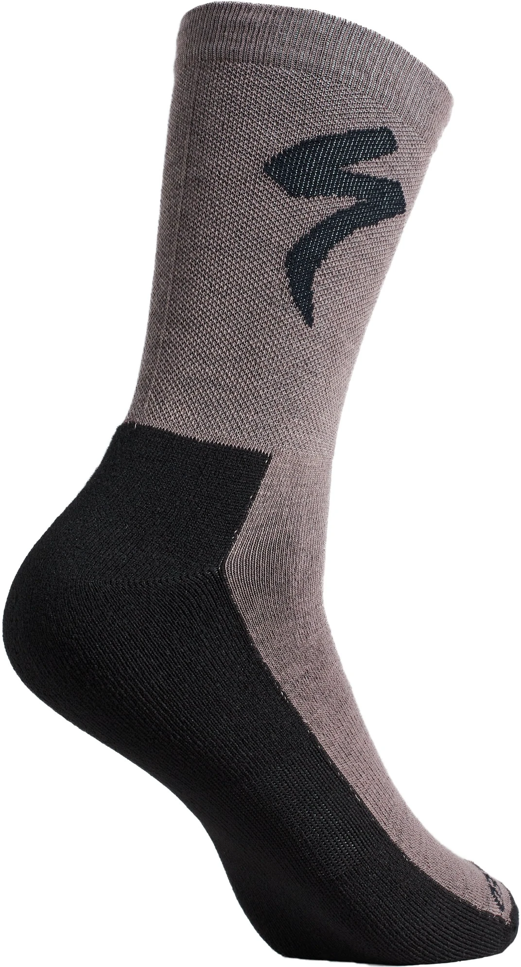 1. Sosete Ciclism SPECIALIZED Primaloft Lightweight Tall Logo - Gunmetal S