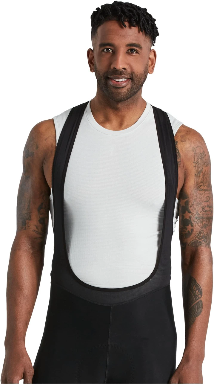 1. Bluza de Corp fara Maneci SPECIALIZED Men's Power Grid Baselayer - Dove Grey S