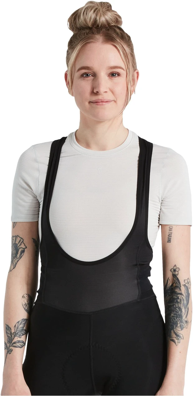1. Bluza de Corp Termica SPECIALIZED Women's Power Grid Baselayer (S/S) - Dove Grey XS