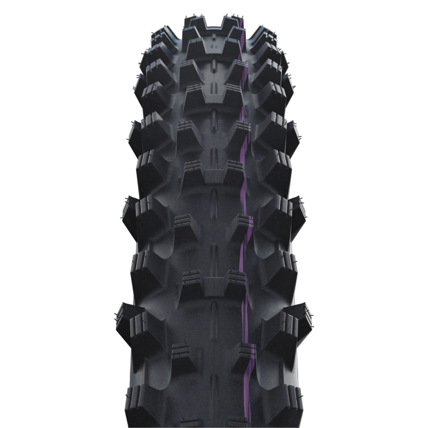 2. Cauciuc SCHWALBE Dirty Dan - 27.5x2.35 (60-584) HS417 B/B-SK, Super Downhill, Addix Ultra Soft - TLE Pliabil