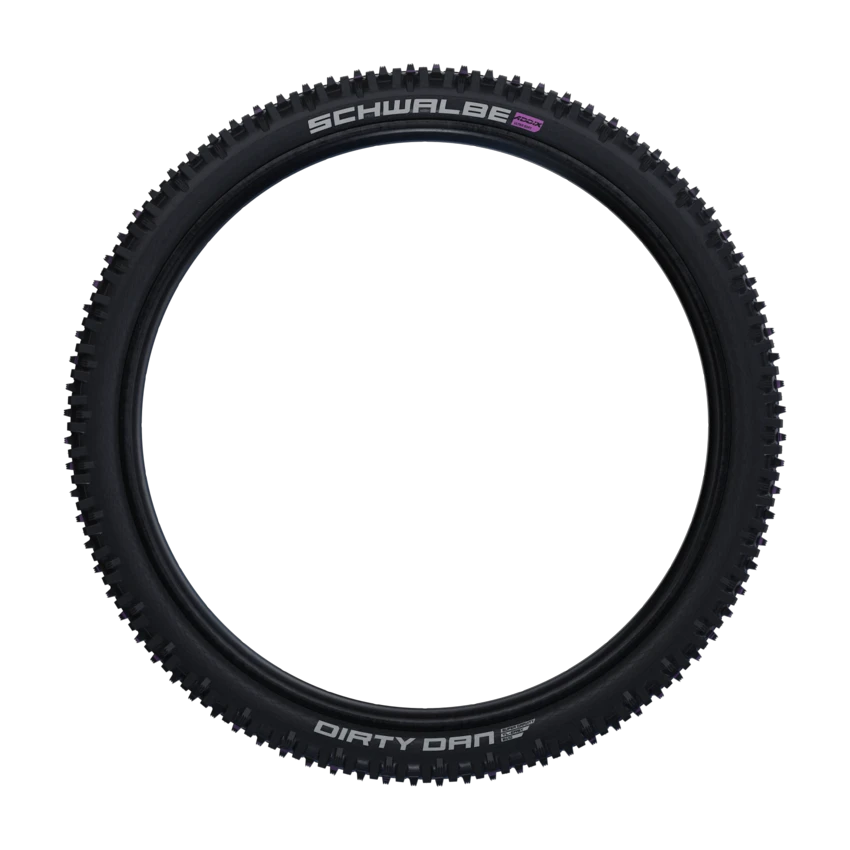 3. Cauciuc SCHWALBE Dirty Dan - 27.5x2.35 (60-584) HS417 B/B-SK, Super Downhill, Addix Ultra Soft - TLE Pliabil