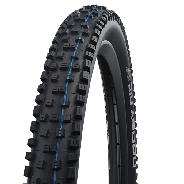 1. Cauciuc SCHWALBE Nobby Nic - 27.5x2.40 650B (62-584) HS602 B/B-SK, Super Ground, Addix SpeedGrip - TLE Pliabil