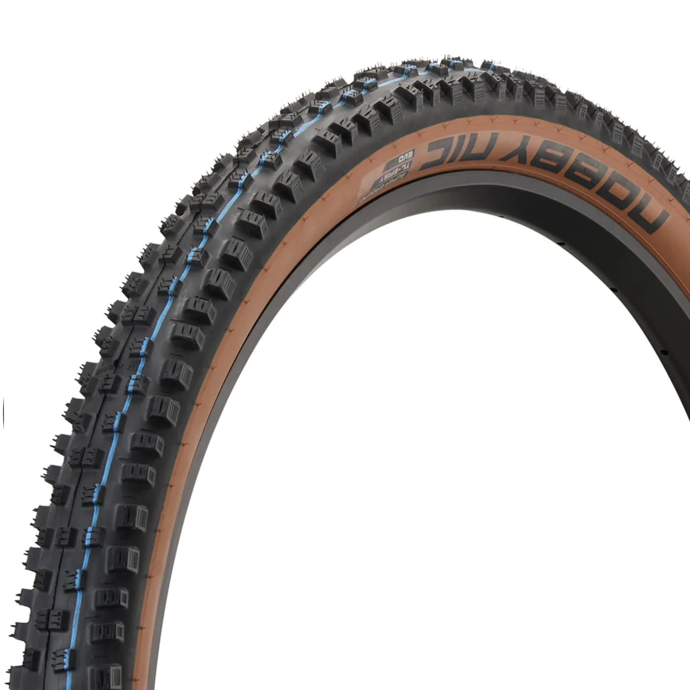 2. Cauciuc SCHWALBE Nobby Nic - 29x2.40 (62-622) HS602 B/BRZ-SK, Super Ground, Addix SpeedGrip - TLE pliabil