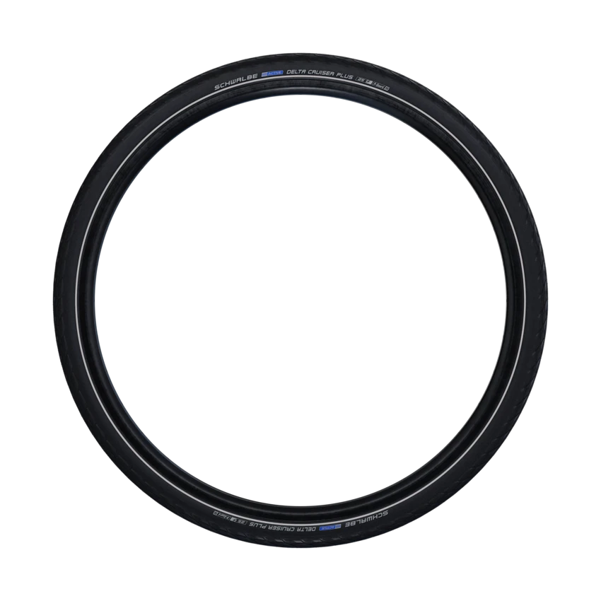 3. Cauciuc SCHWALBE Delta Cruiser Plus - 26x1.75 (47-559) HS431 B/B+RT, Green - Sarma
