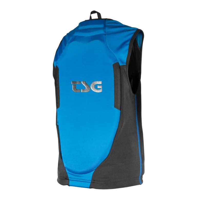 1. Vesta cu protectii TSG Backbone Junior - Black Blue XS