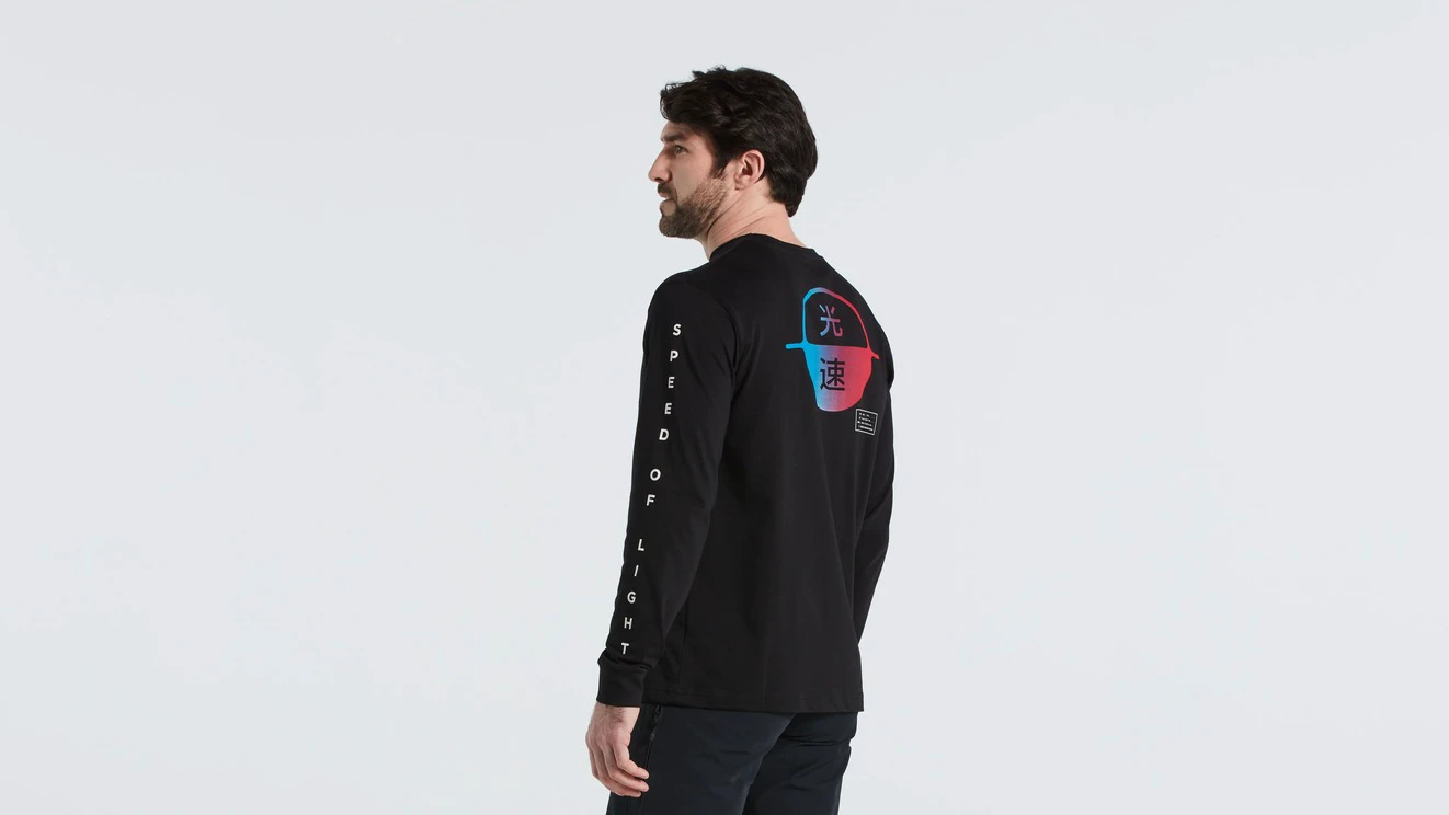 5. Tricou Ciclism SPECIALIZED Men's Speed of Light (L/S) - Dark M
