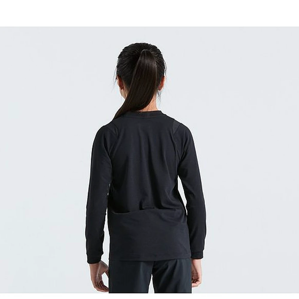 5. Tricou Ciclism SPECIALIZED Youth Trail (L/S) - Black S