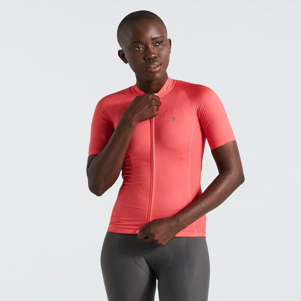 4. Tricou Ciclism SPECIALIZED Women's SL Solid (S/S) - Vivid Coral S