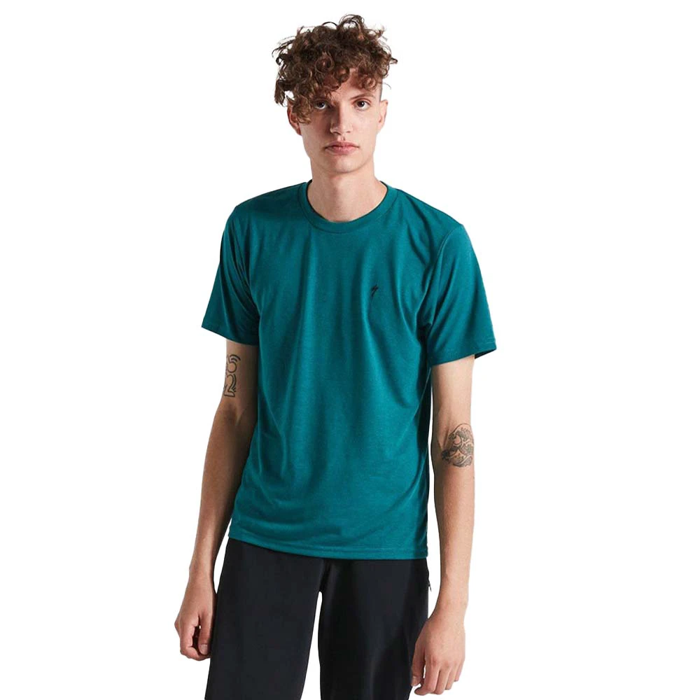 1. Tricou Ciclism SPECIALIZED Men's drirelease Tech (S/S) - Tropical Teal S