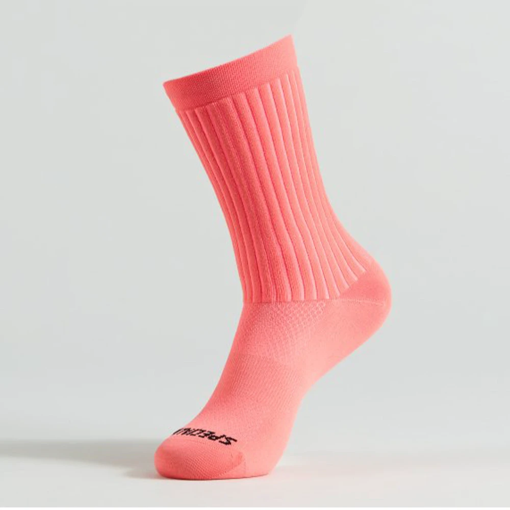 2. Sosete Ciclism SPECIALIZED Hydrogen Aero Tall Road - Vivid Coral M