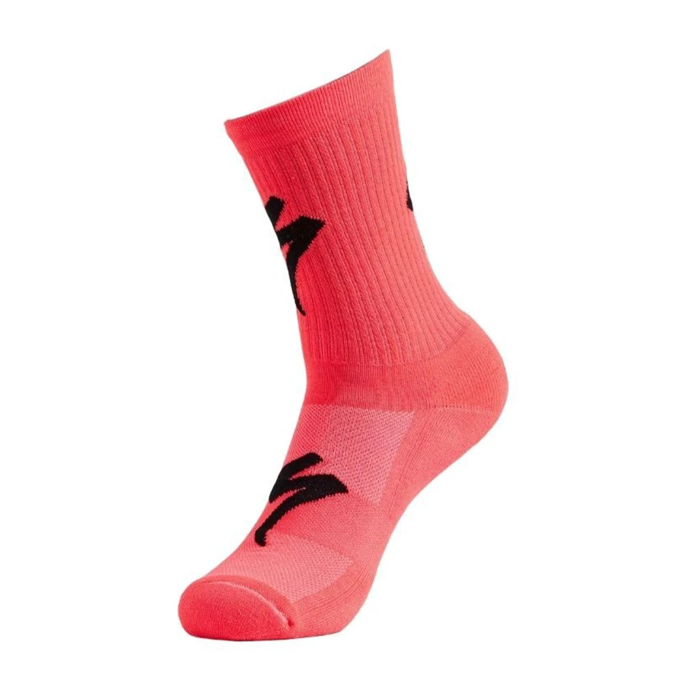 2. Sosete Ciclism SPECIALIZED Techno Mtb Tall Logo - Imperial Red S