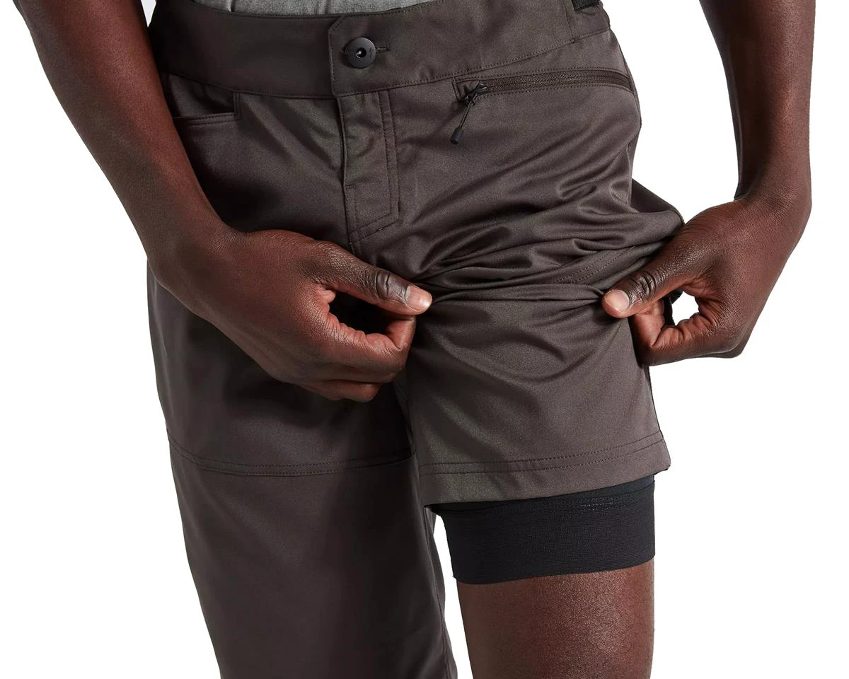 3. Pantaloni Scurti Ciclism SPECIALIZED Men's Trail w/ Liner - Charcoal 30