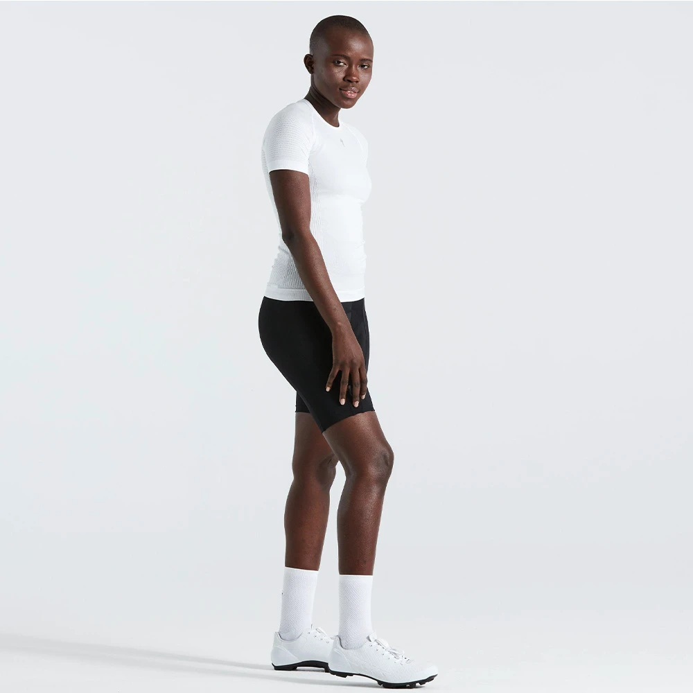 5. Bluza de Corp Termica SPECIALIZED Women's Seamless Light Baselayer (S/S) - White L/XL