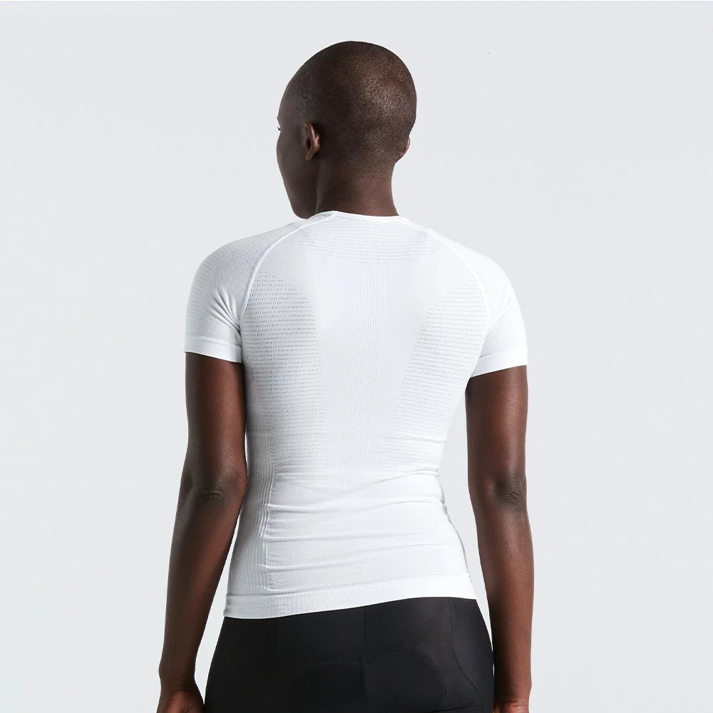 2. Bluza de Corp Termica SPECIALIZED Women's Seamless Light Baselayer (S/S) - White L/XL