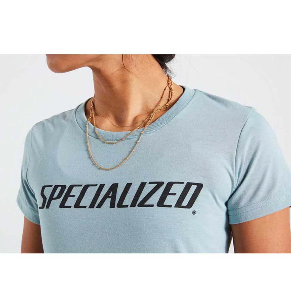 3. Tricou Ciclism SPECIALIZED Women's Wordmark (S/S) - Arctic Blue S
