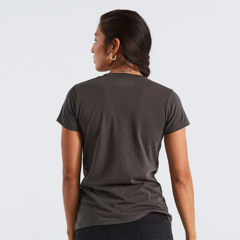 2. Tricou Ciclism SPECIALIZED Women's Wordmark (S/S) - Charcoal S
